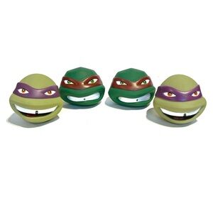 Teenage Mutant Ninja Turtles Rubber Bath Toys Squishy Squirt Water Little Kids